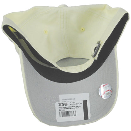 47 Brand | Los Angeles Dodgers MLB Tonal Base Runner Clean Up Strapback Baseball Cap Dad Hat | 203057 | under | DIGITAL YELLOW