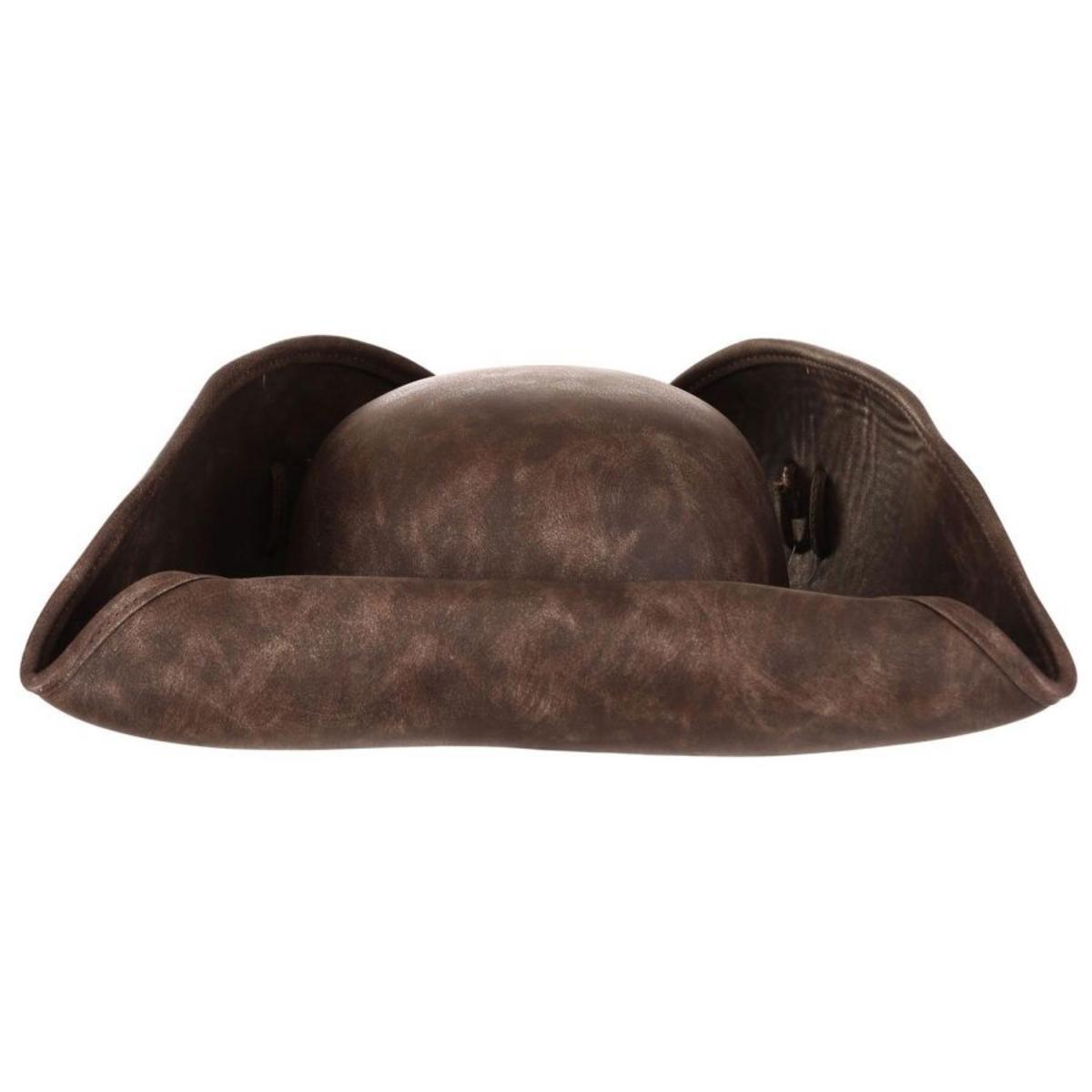 Disney | Pirates of the Caribbean Pirate Jack Tricorn Hat | 190499 | profile | BROWN
