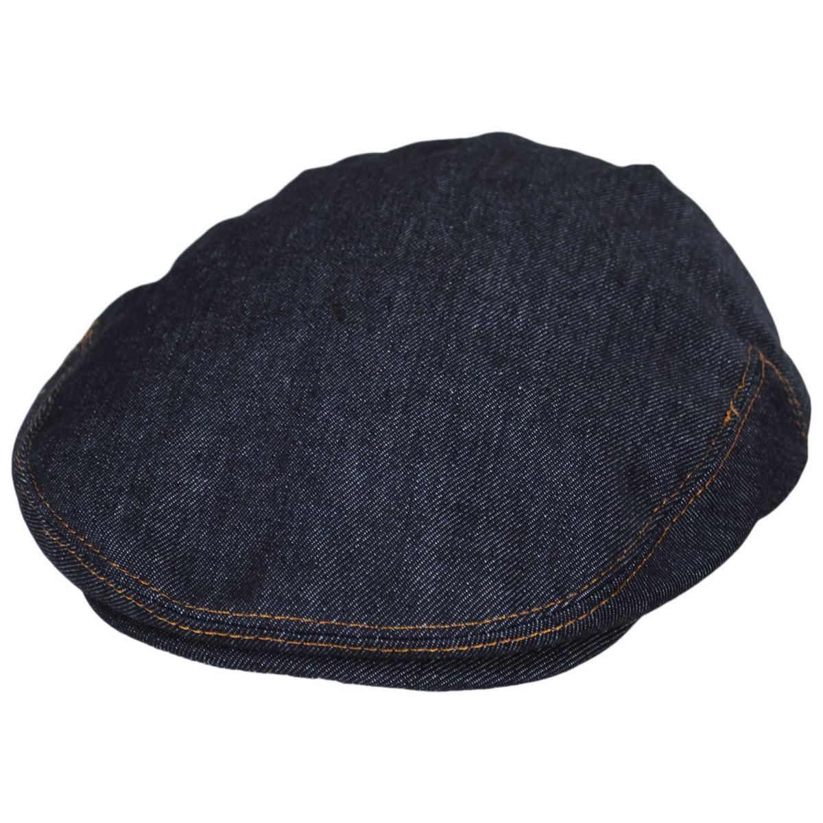 Jaxon Hats | Wholesale Denim Cotton Ivy Cap B2B Pre-Pack | B2B167702 | lead | DENIM BLUE