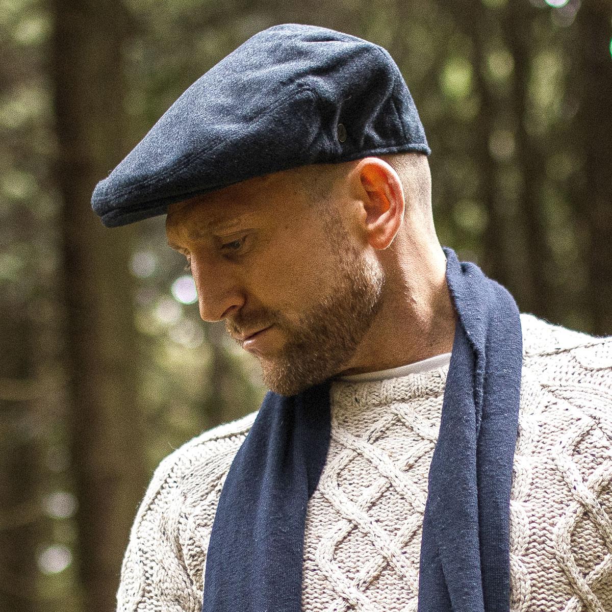 Jaxon Hats | Pure Wool Ivy Cap | 167768 | lsmtwo | CHARCOAL