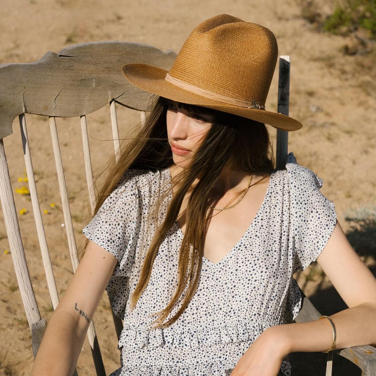 Stetson | Magic Eye Hemp Braid Straw Gus Western Hat | 127052 | lsftwo | BRONZE