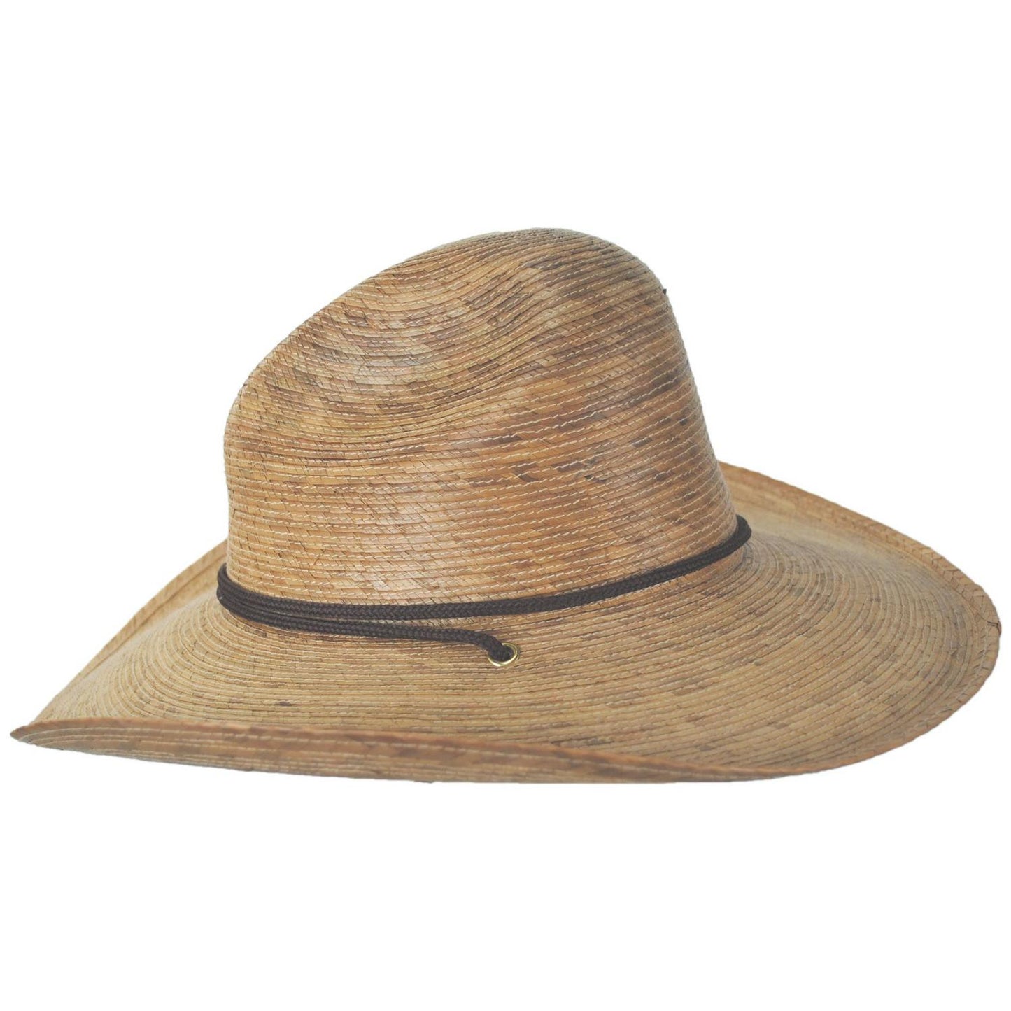 Tula Hats | Pecos Palm Straw Gus Western Hat | 128294 | profile | TAN