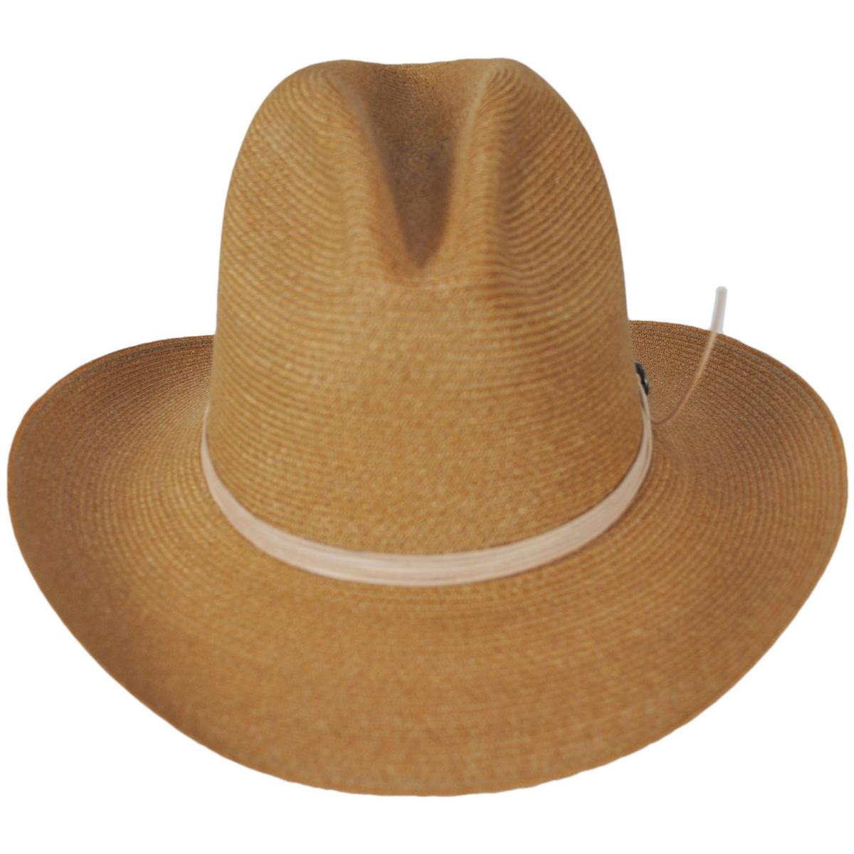 Stetson | Magic Eye Hemp Braid Straw Gus Western Hat | 127052 | front | BRONZE