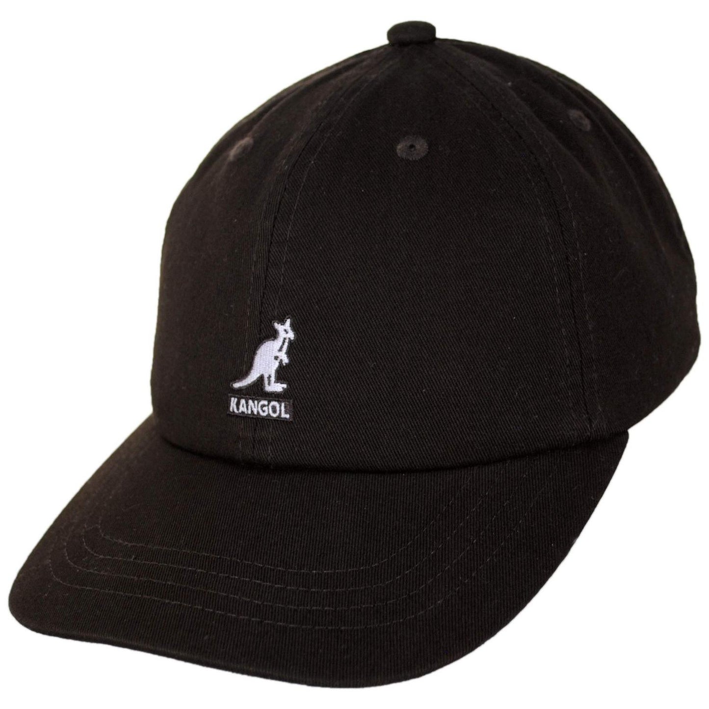 Kangol | Washed Cotton Strapback Baseball Cap Dad Hat - Fashion Colors | 201173A | lead | COFFEE BEAN
