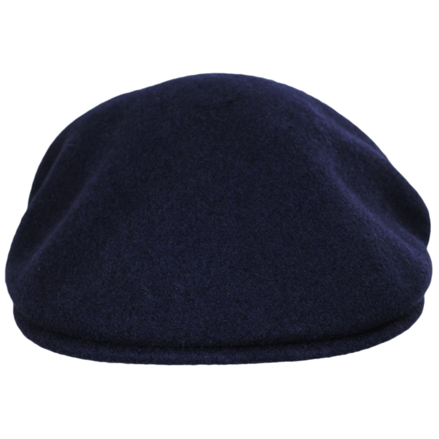Kangol | Wool 504 Earflap Ivy Cap | 160816 | front | NAVY