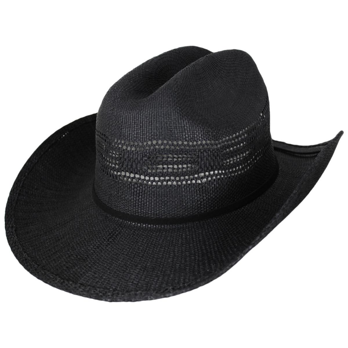 Jeanne Simmons | Twin Peak Toyo Straw Cowboy Hat | 101814 | lead | BLACK