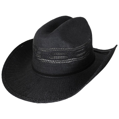 Jeanne Simmons | Twin Peak Toyo Straw Cowboy Hat | 101814 | lead | BLACK