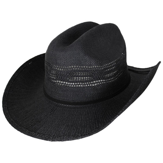 Jeanne Simmons | Twin Peak Toyo Straw Cowboy Hat | 101814 | lead | BLACK