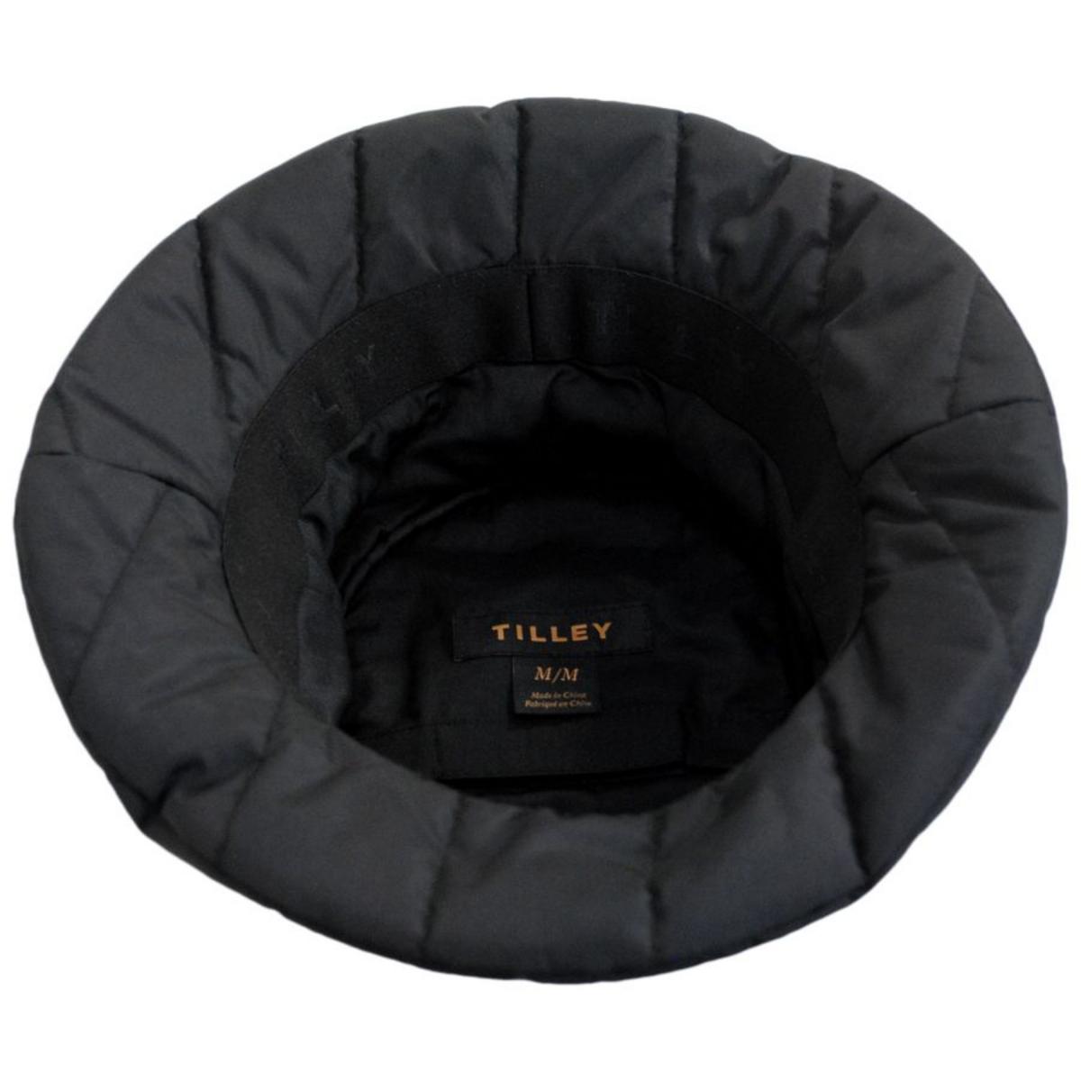 Tilley Endurables | Abbott Thindown Quilted Bucket Hat | 400845 | under | BLACK