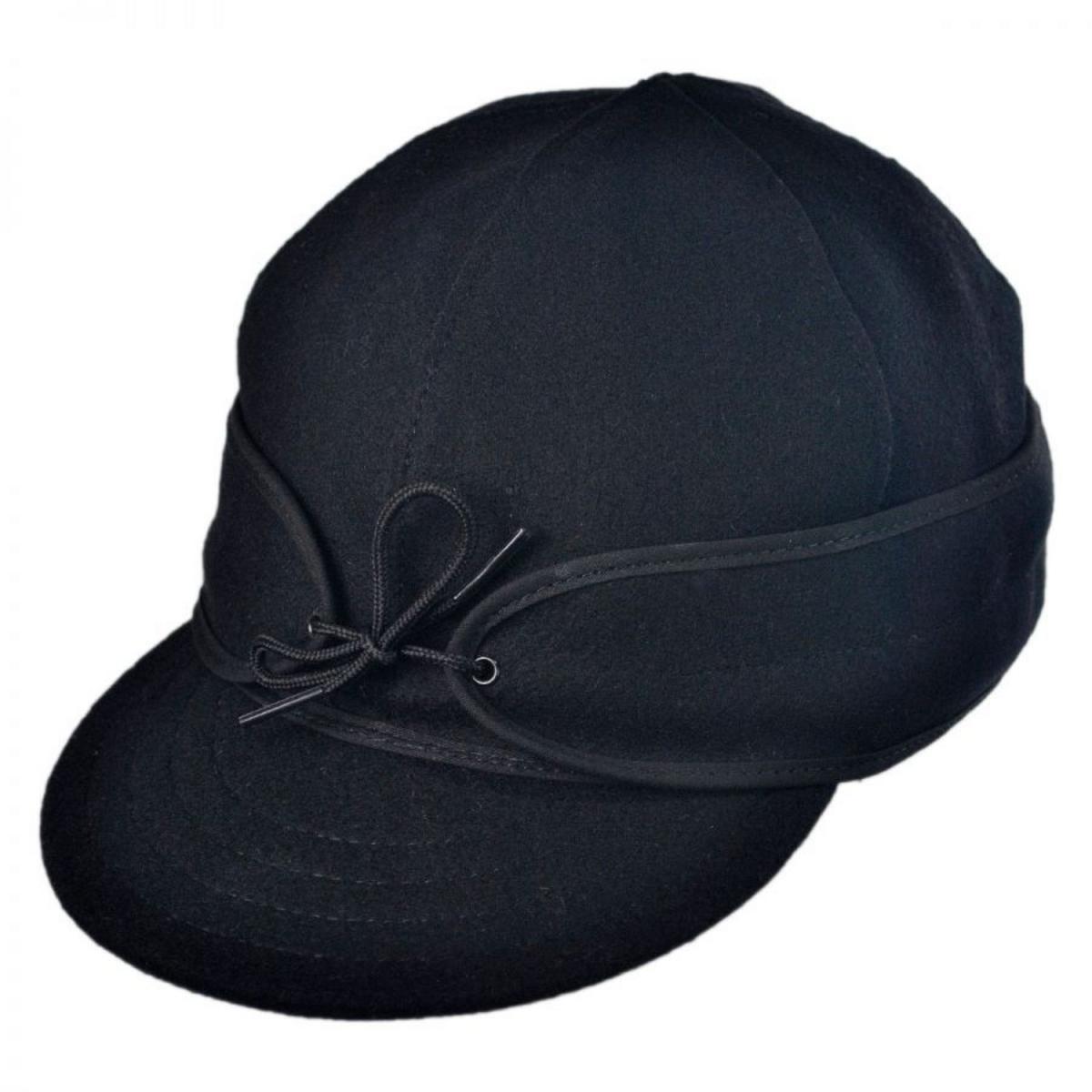 Stormy Kromer | Original Wool Cap | 220700 | lead | BLACK