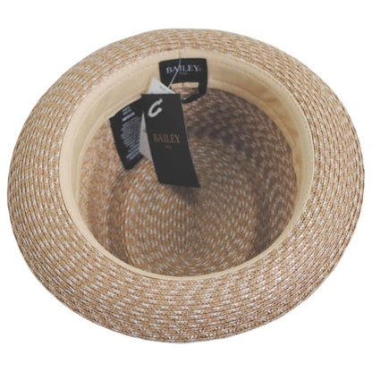 Bailey 1922 | Waits Sewn Braid Straw Pork Pie Hat - Spring | 127798S | under | TAWNY