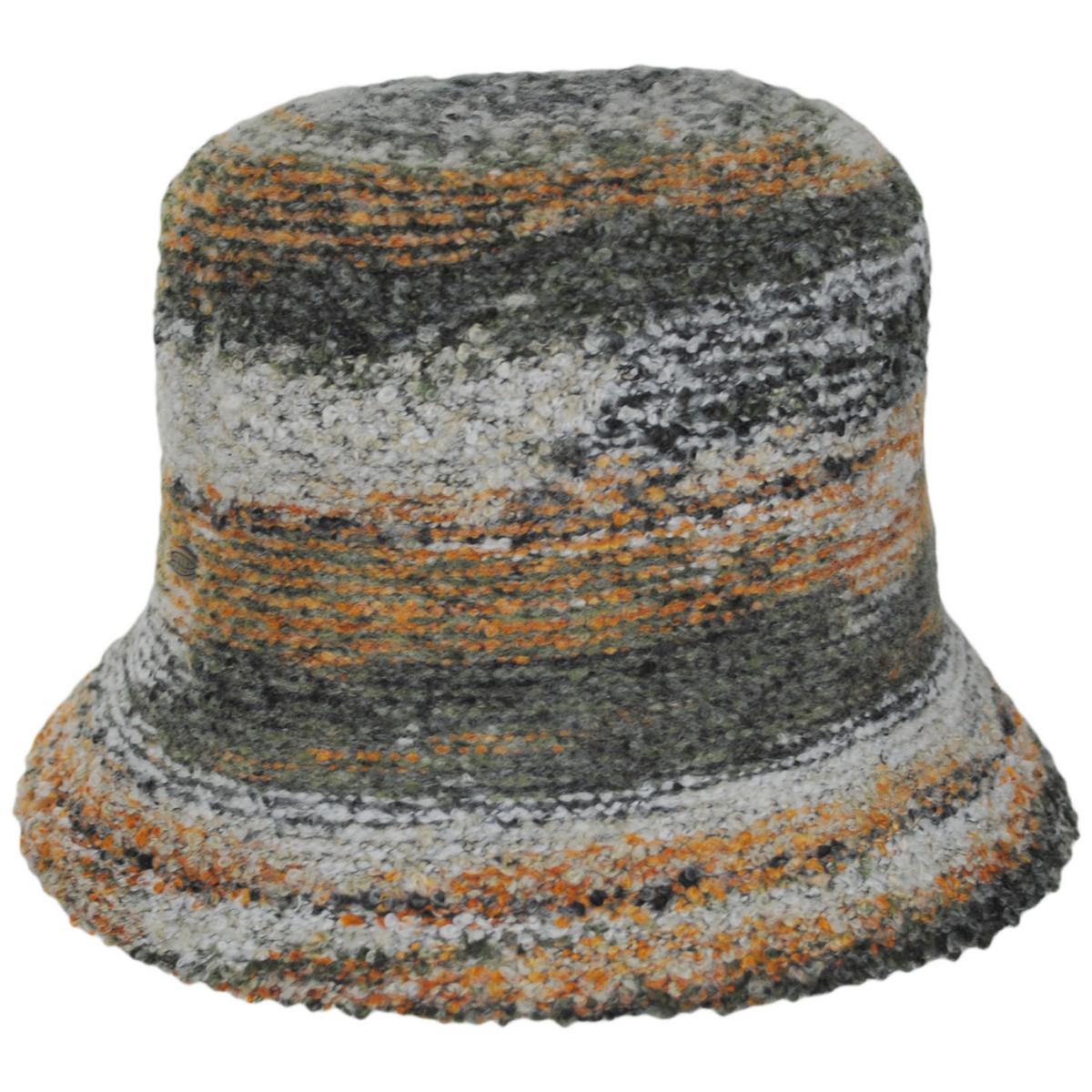 Buckley Boucle Knit Wool Blend Bucket Hat