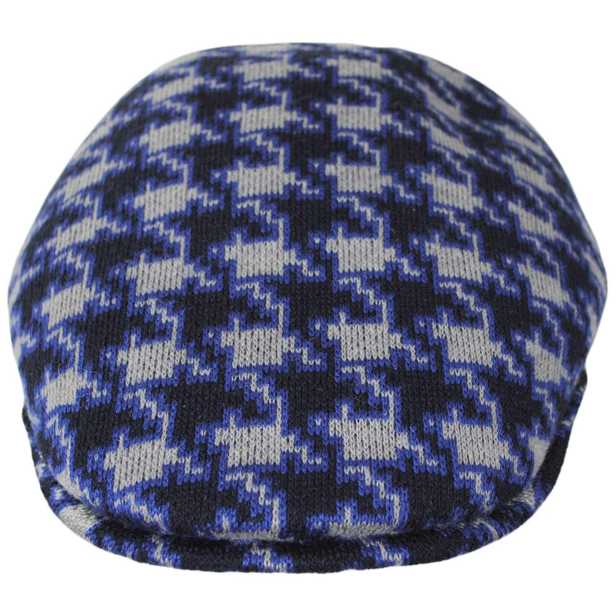 Kangol | Houndstooth 507 Ivy Cap | 161034 | front | BLUE