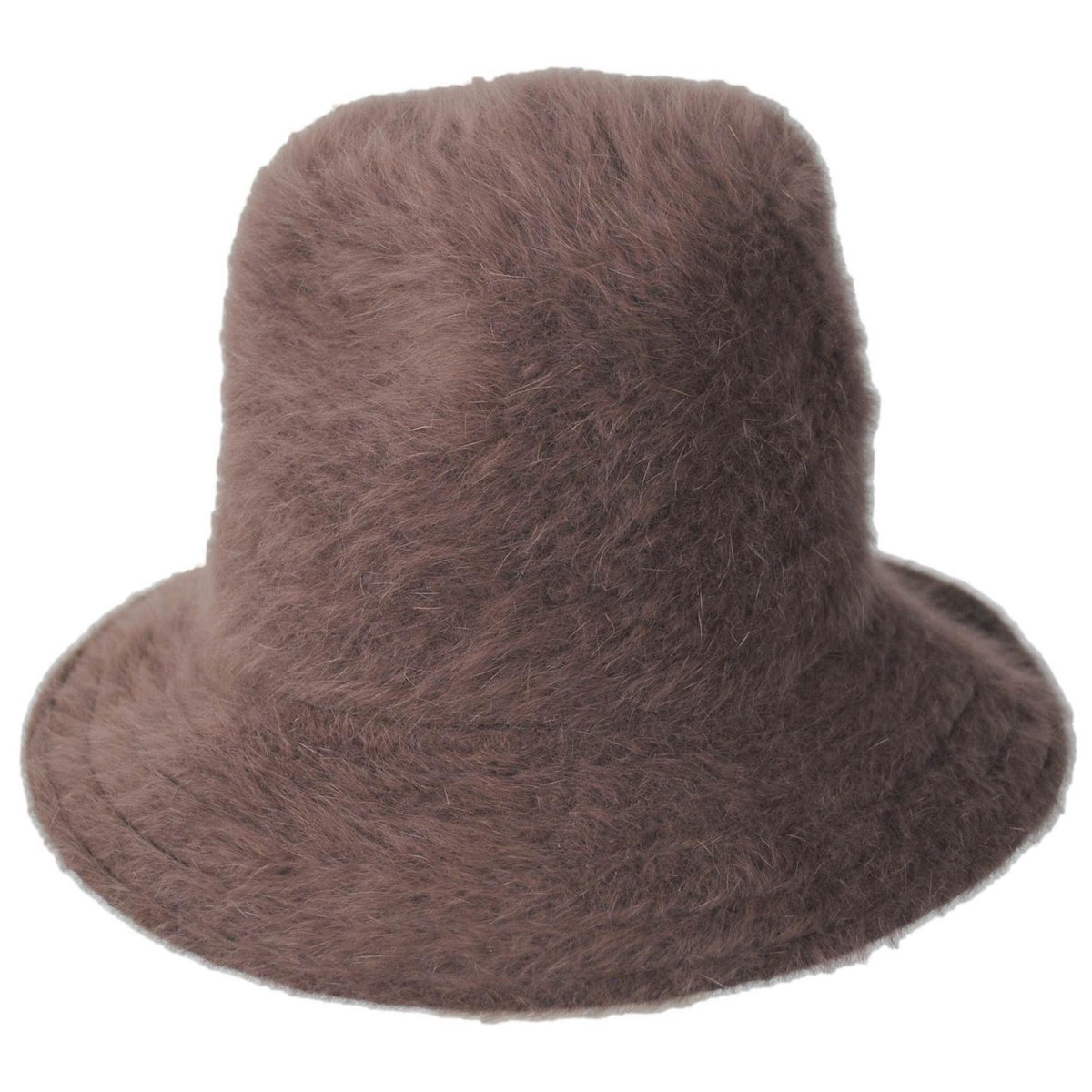 Kangol | Furgora Maverick Fedora Hat | 140513 | front | BROWN