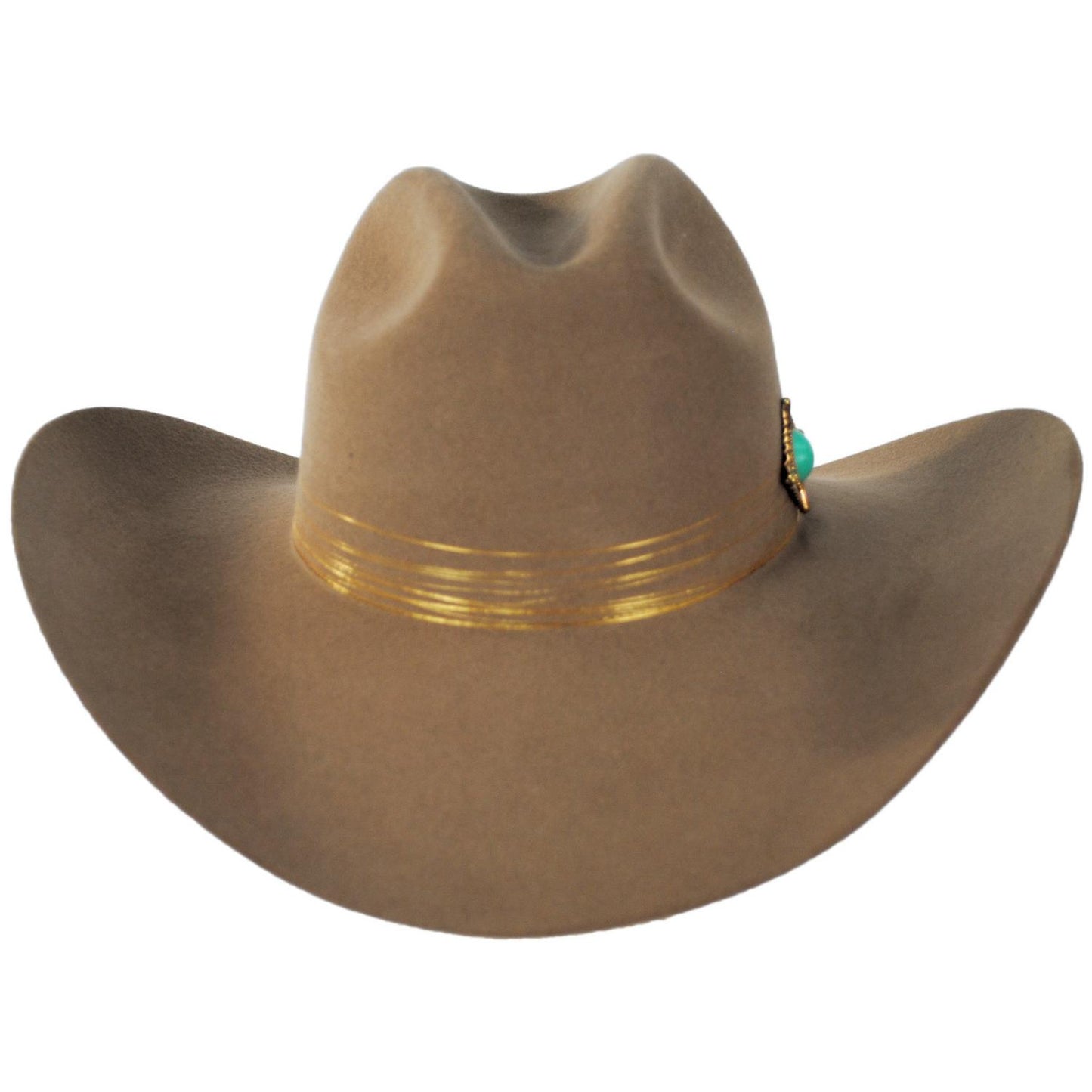 Charlie 1 Horse | Lainey Wilson Keep On Strumming Wool Felt Western Hat | 124963 | front | FAWN