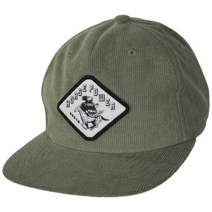 BRIXTON HATS | Horsepower Snapback Baseball Cap | 201731 | lead | OLIVE SURPLUS