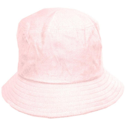 San Diego Hat Company | Cotton Terry Cloth Bucket Hat | 108927 | profile | PINK