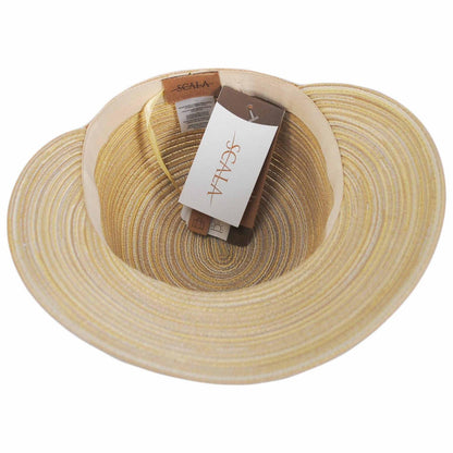 Scala | Teodora Poly Braid Facesaver Cap | 101567 | under | NATURAL