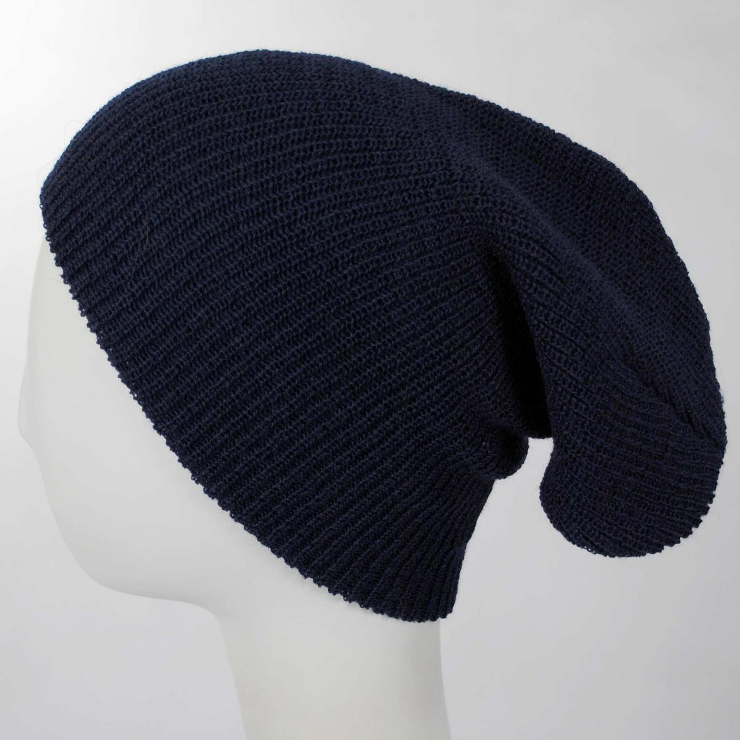 Village Hat Shop | Genuine Government Issue Wool Watch Cap | 503000 | profiletwo | NAVY BLUE