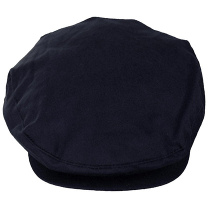 Jaxon & James | British Millerain Wax Cotton Ivy Cap | 170011 | front | BLACK