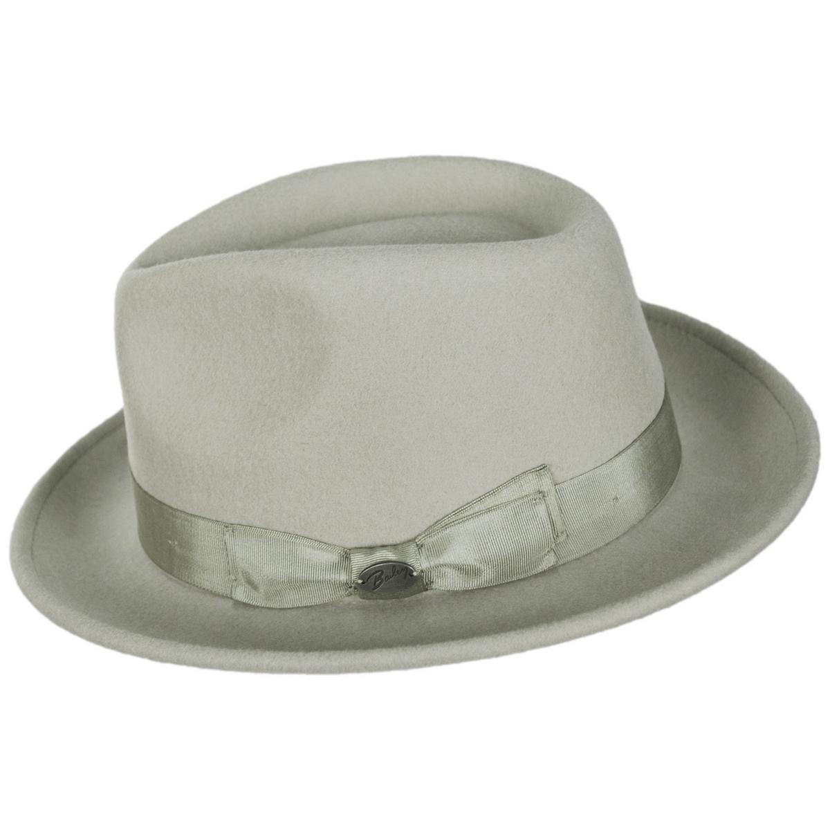 Bailey 1922 | Maglor Wool Felt Fedora Hat | 133313 | profile | NICKEL