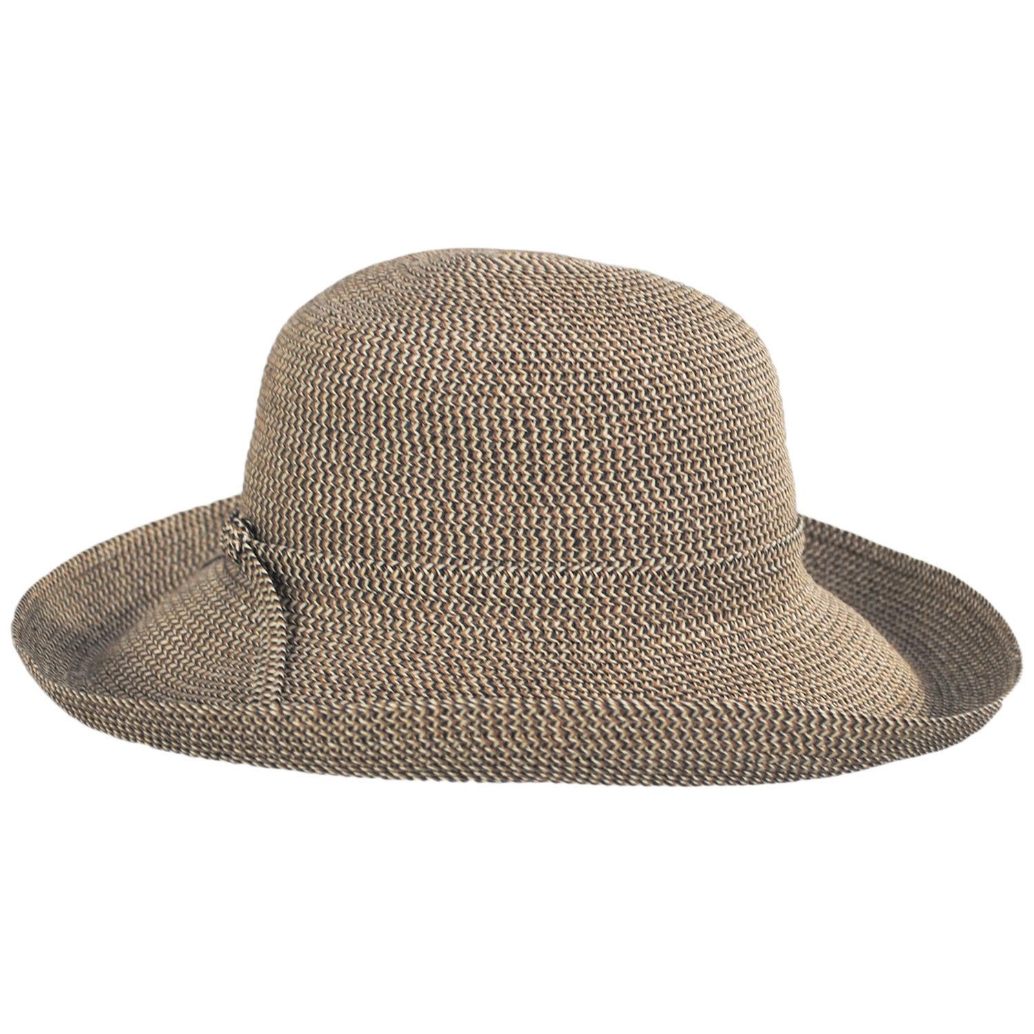 sur la tete | Traveler Toyo Straw Breton Sun Hat | 104200 | profile | NATURAL/BLACK