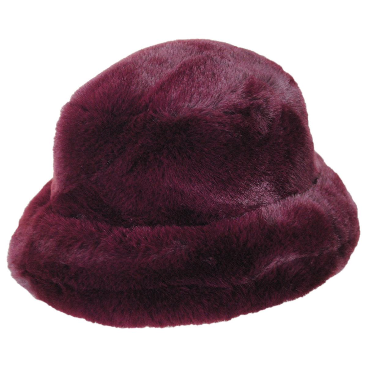 BRIXTON HATS | Dion Faux Fur Winter Bucket Hat | 185556 | lead | PORT
