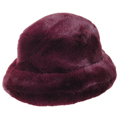BRIXTON HATS | Dion Faux Fur Winter Bucket Hat | 185556 | lead | PORT