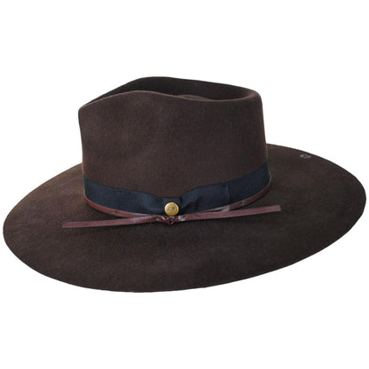 Peter Grimm | Byron Bay Wool Felt Rancher Hat | 136500 | profile | DARK BROWN