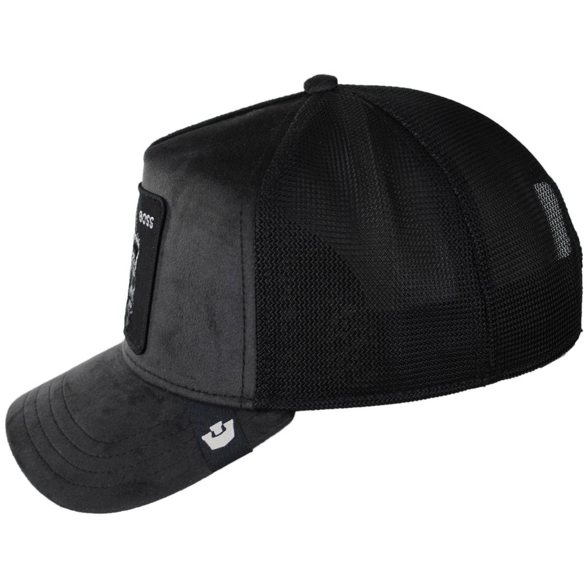 Goorin Bros | Velour Boss Mesh Trucker Snapback Baseball Cap | 200854 | profile | VOID