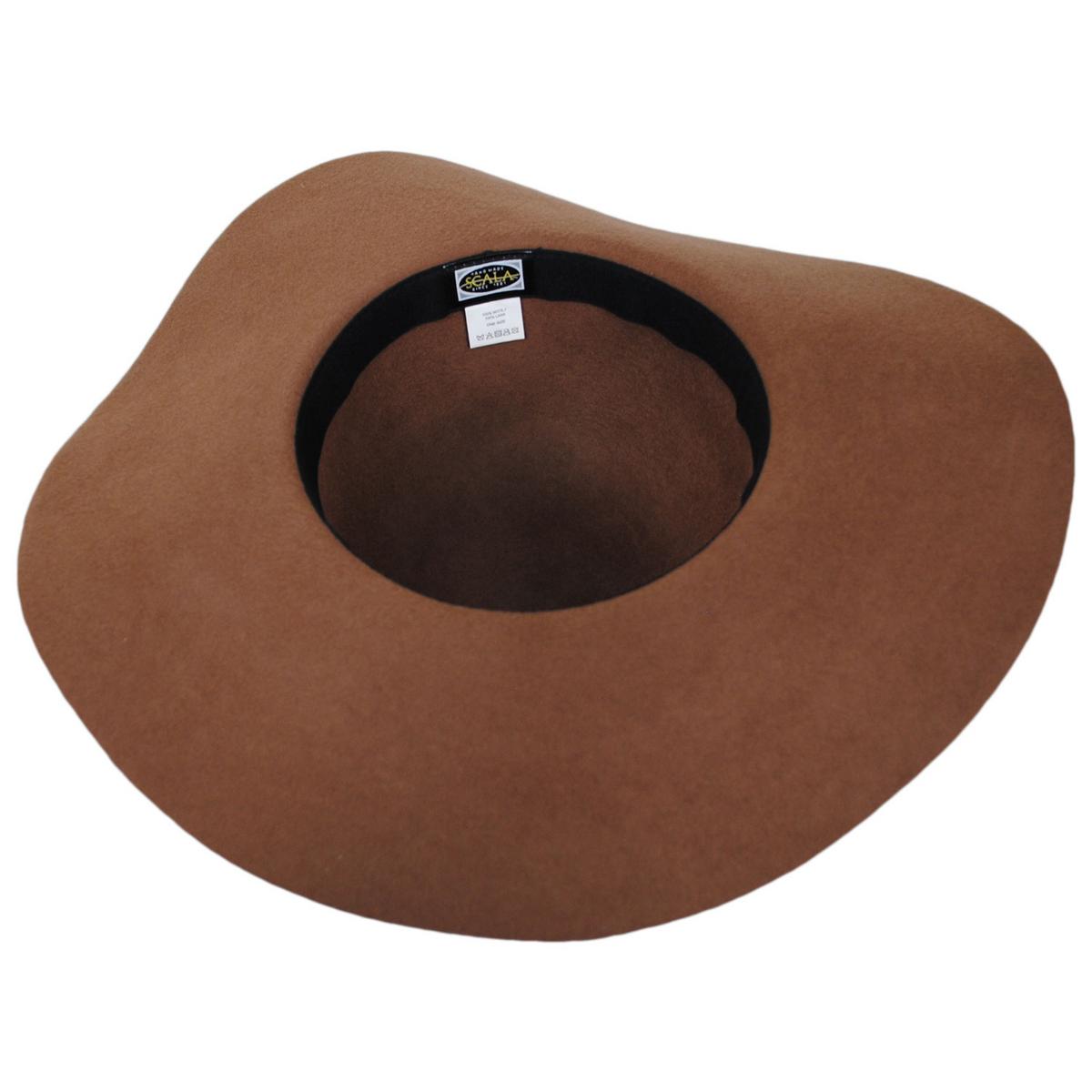 Boho Wool Felt Swinger Hat