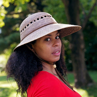 Tula Hats | Laurel Lattice Palm Straw Facesaver Hat | 102996 | lsftwo | NATURAL