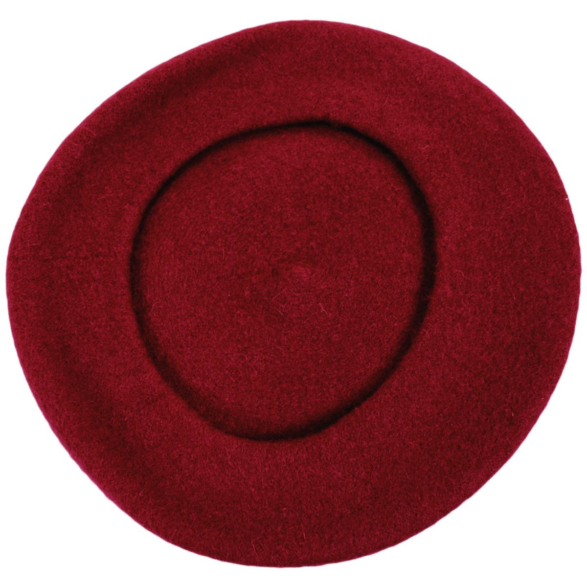 Village Hat Shop | Wholesale Wool Fashion Beret B2B Pre-Pack | B2B152500 | under | RED