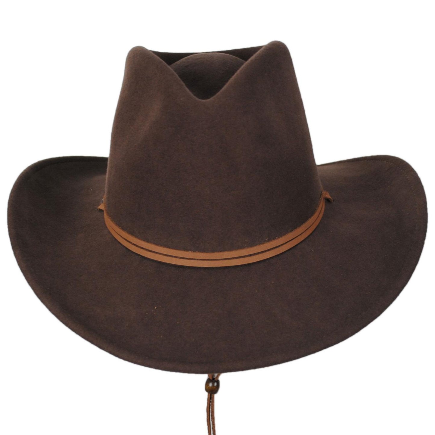 Bailey Western | Joe Eder Crushable Wool LiteFelt Earflap Western Hat | 130142 | front | SERPENT