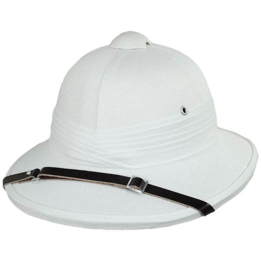 Village Hat Shop | Indian Pith Helmet | 155805 | lead | WHITE