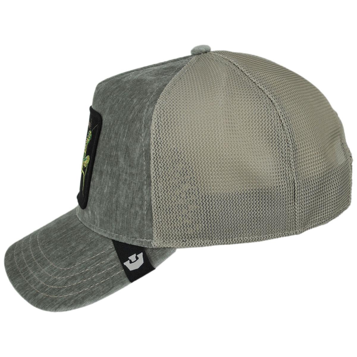 Goorin Bros | Iced Mantis Mesh Trucker Snapback Baseball Cap | 200750 | profile | SHADE