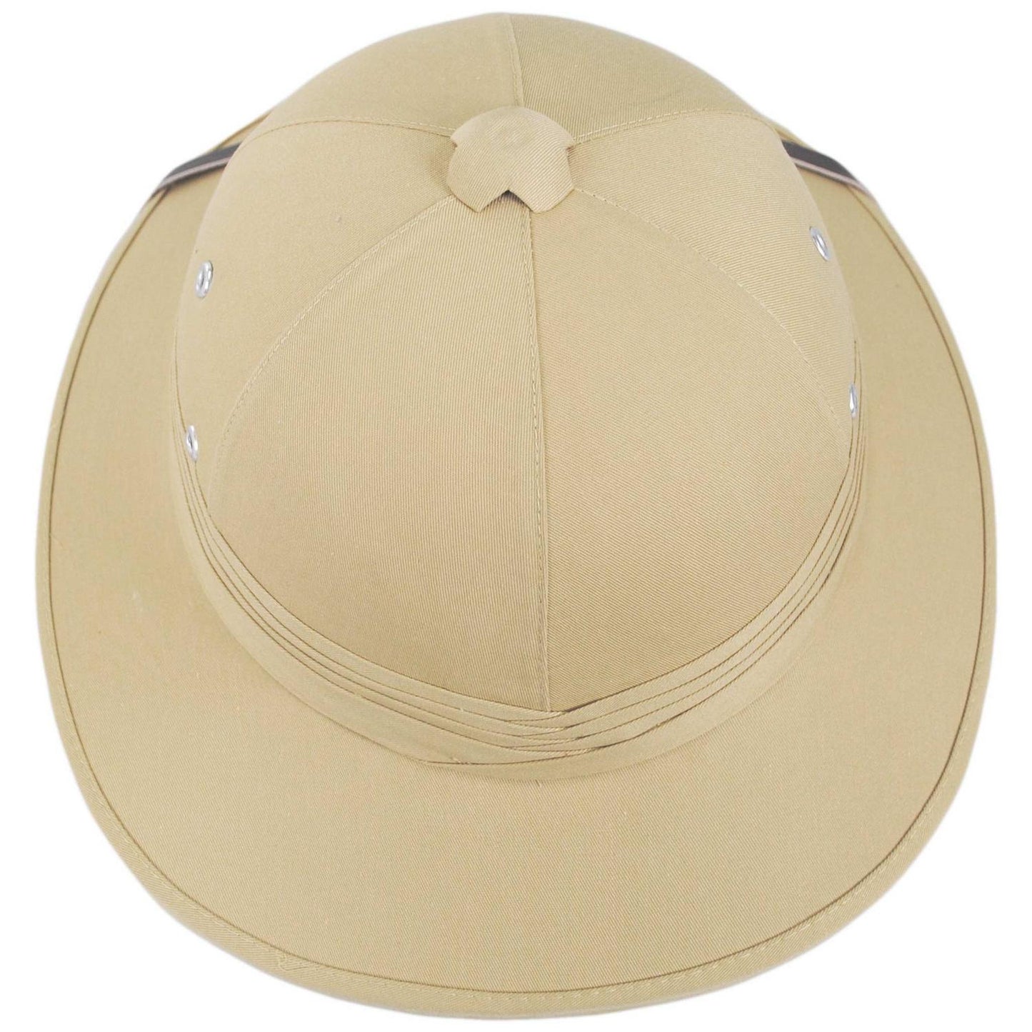 Village Hat Shop | French Pith Helmet | 155800 | top | KHAKI