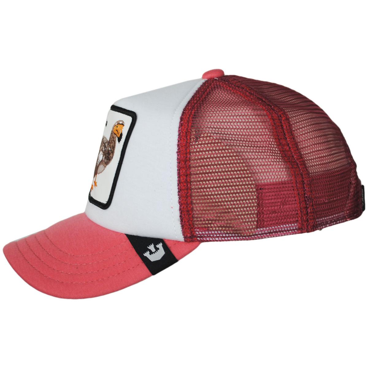 Goorin Bros | Kid's Dodo Mesh Trucker Snapback Baseball Cap | 508935 | profile | RED
