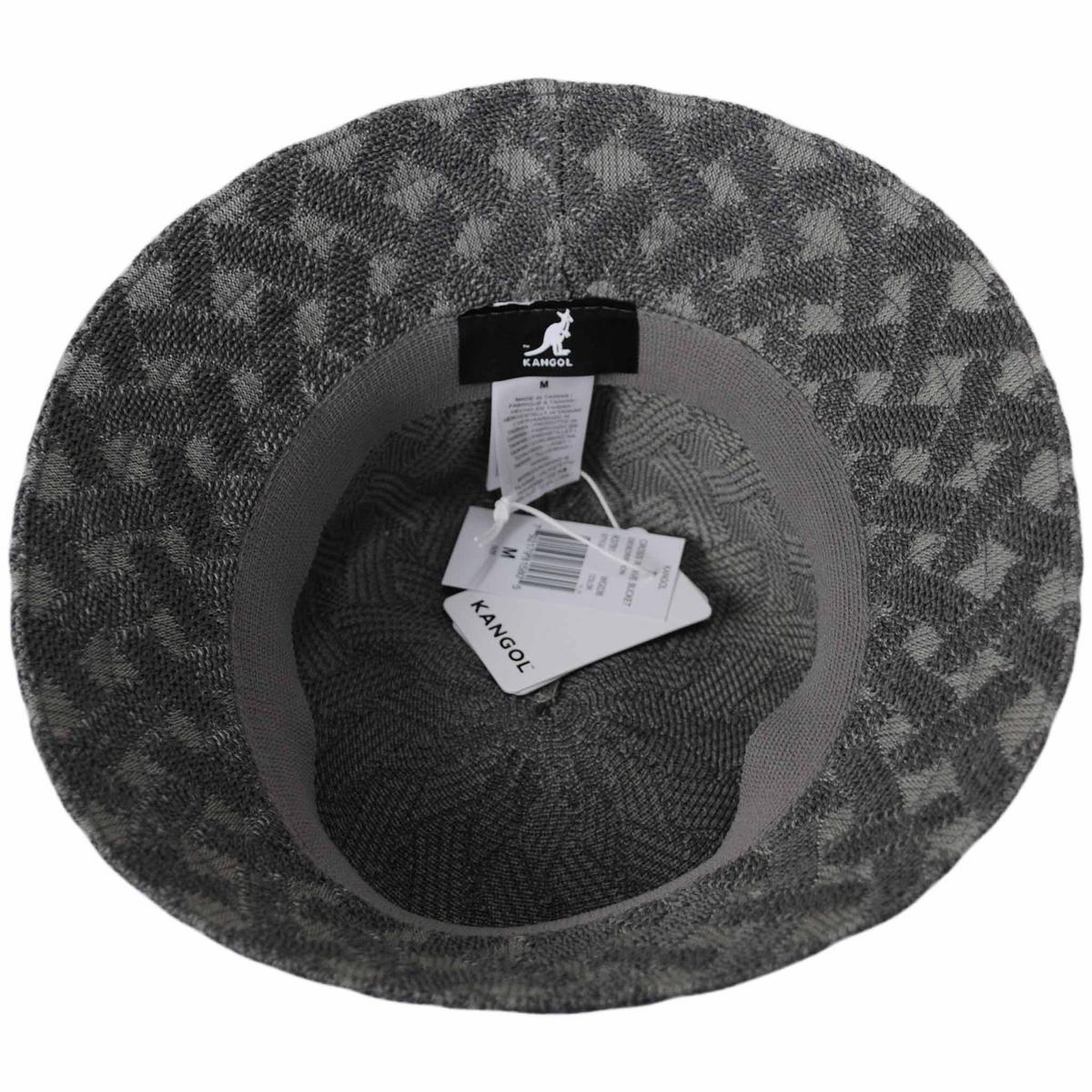 Kangol | Cross Weave Bucket Hat | 185837 | under | WARM GREY