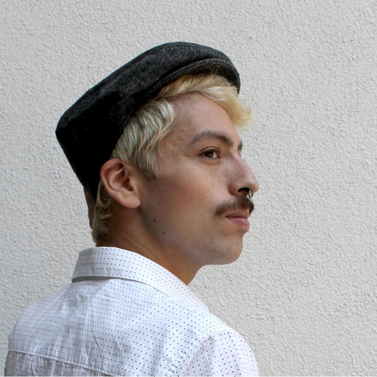 Jaxon Hats | Confetti Tweed Wool Blend Ivy Cap | 167566 | lsmone | BLACK/MULTI