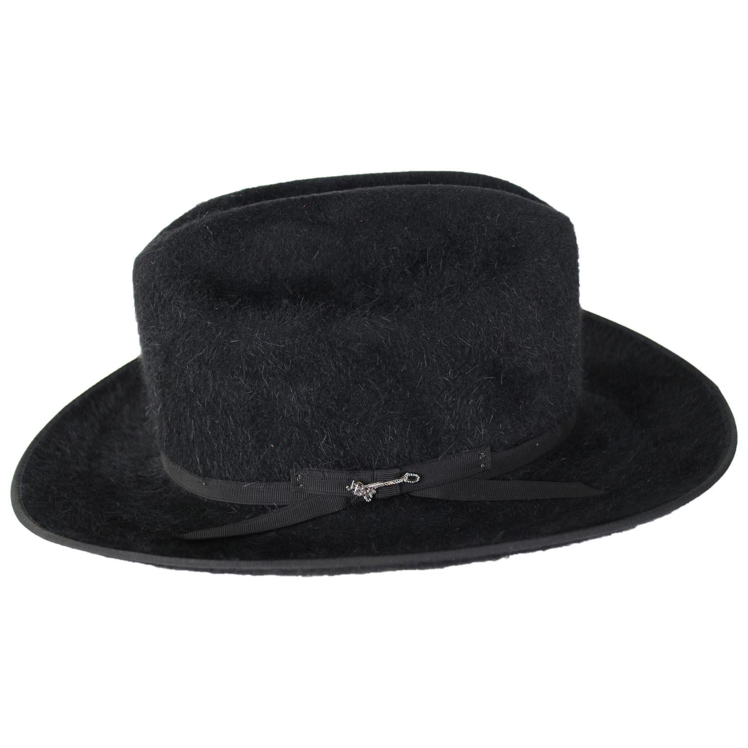 Stetson | Kodiak Open Road 6X Fur Felt Western Hat | 130761 | profile | BLACK