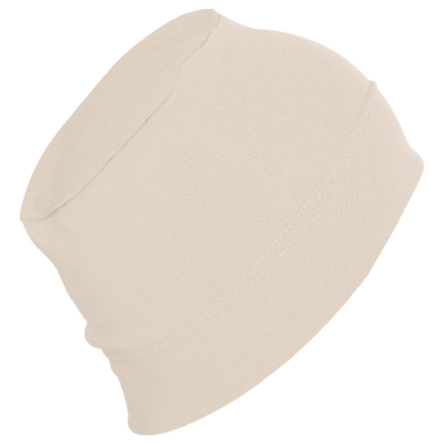 Slumbercap | Cotton Beanie Hat | 500899 | lead | SAND