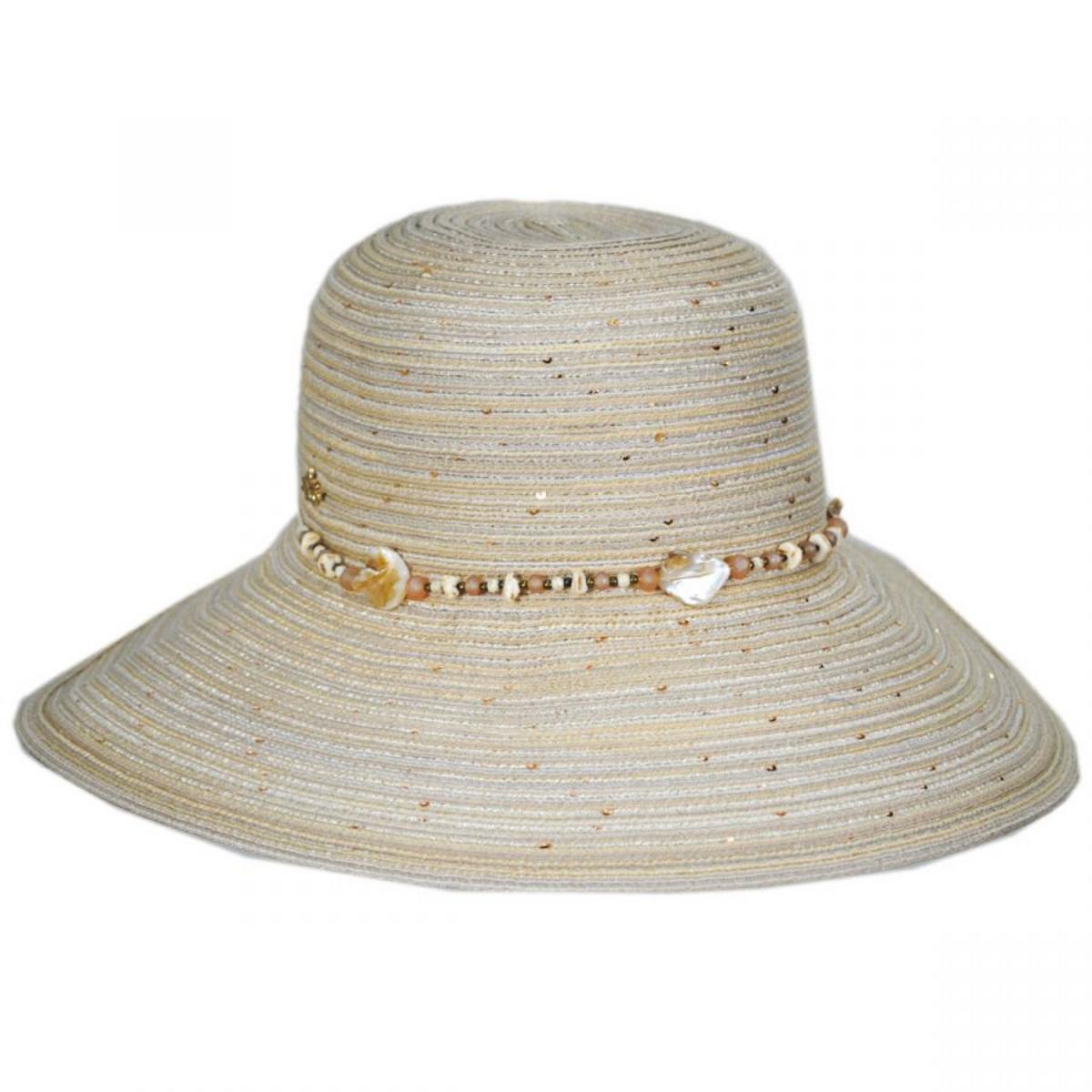 Cappelli Straworld | Scallop Braid Facesaver Hat
