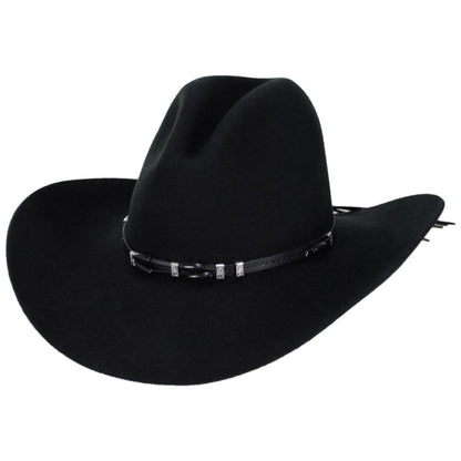 Resistol | Cisco Wool Felt Western Hat | 130648 | lead | BLACK