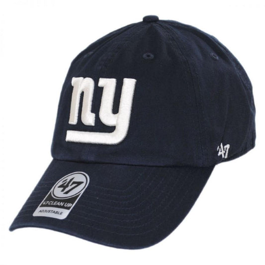 47 Brand | New York Giants NFL Clean Up Legacy Strapback Baseball Cap Dad Hat | 203682 | lead | NAVY
