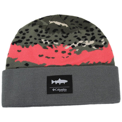 Columbia Sportswear | PFG Fall River Acrylic Knit Beanie Hat | 500747 | lead | CITY GREY