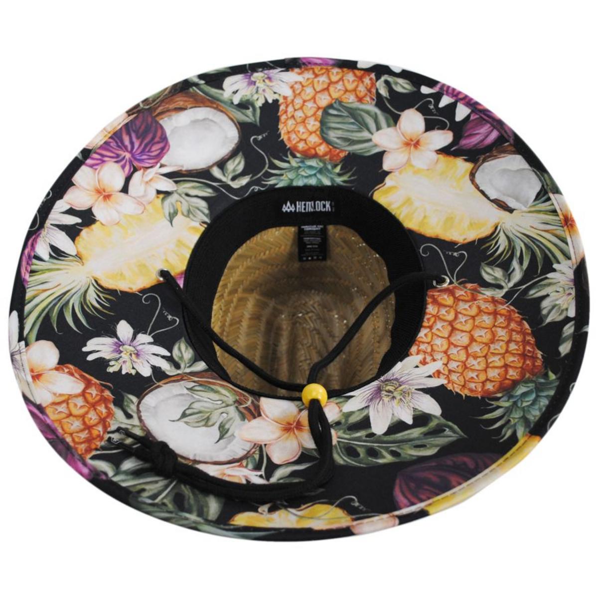 Hemlock Hat Co. | Nightcap Rush Straw Lifeguard Hat | 129593 | under | NATURAL