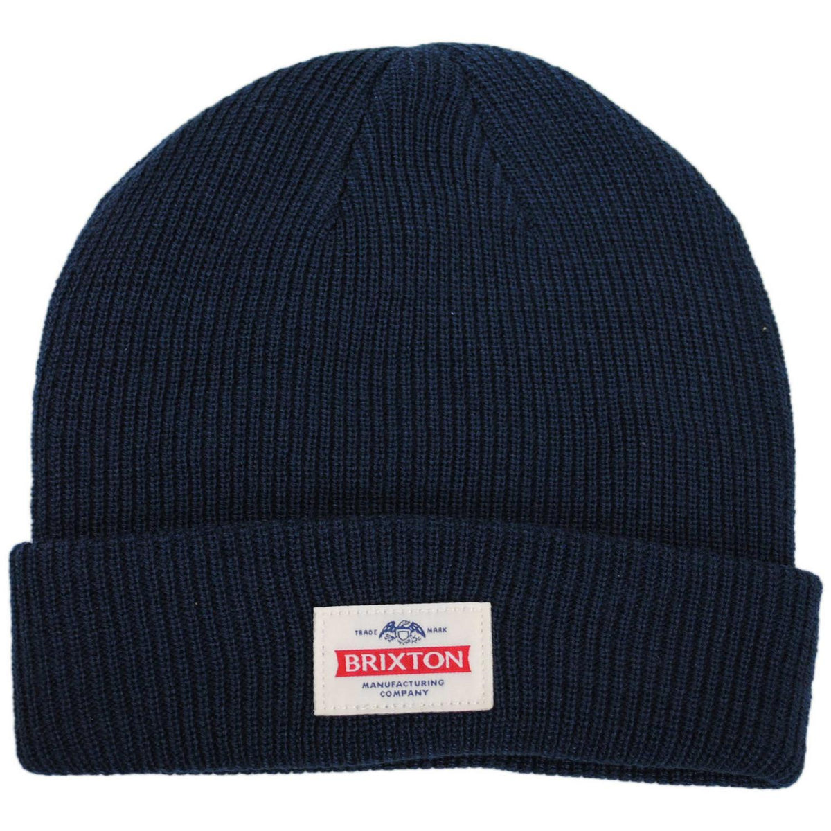 BRIXTON HATS | Trademark Beanie Hat | 502711 | lead | WASHED NAVY