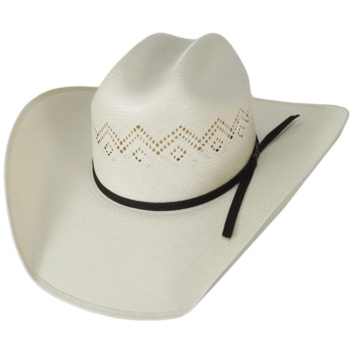 Bailey Western | Indio 15X Shantung Straw Western Hat | 127944 | lead | IVORY