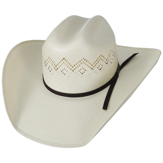 Bailey Western | Indio 15X Shantung Straw Western Hat | 127944 | lead | IVORY